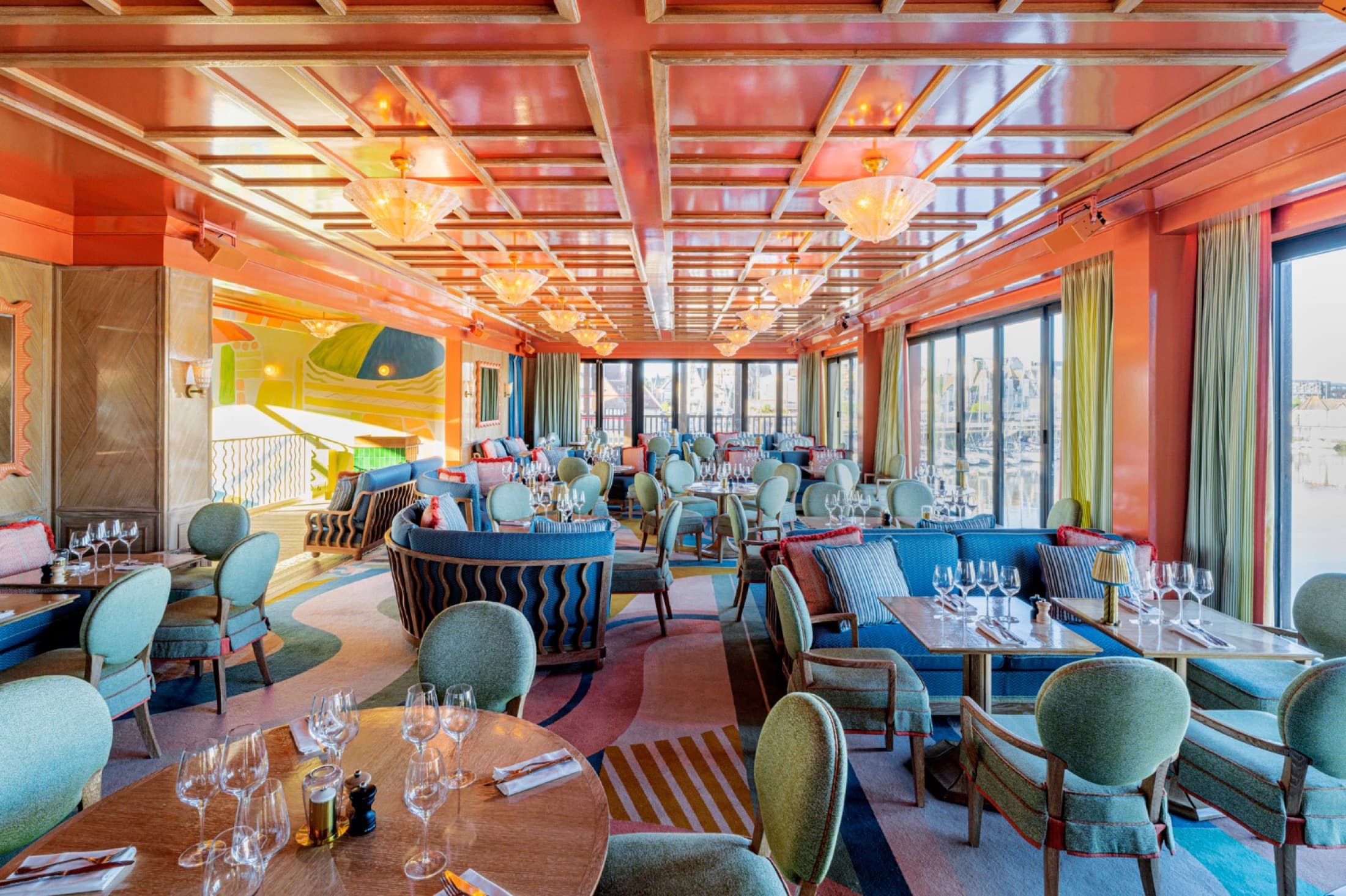 Restaurant Le Deauville — Restaurant, projet coordonné par Domino Agency