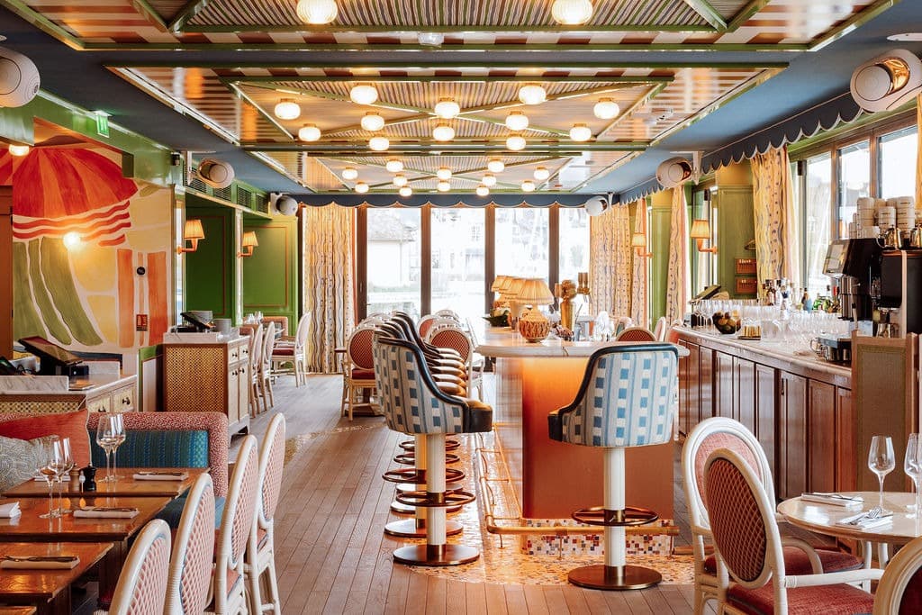 Restaurant Le Deauville, Deauville — вид 5, проект Domino Agency